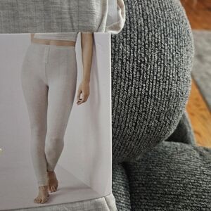 Women's Gray Ribbed Pants